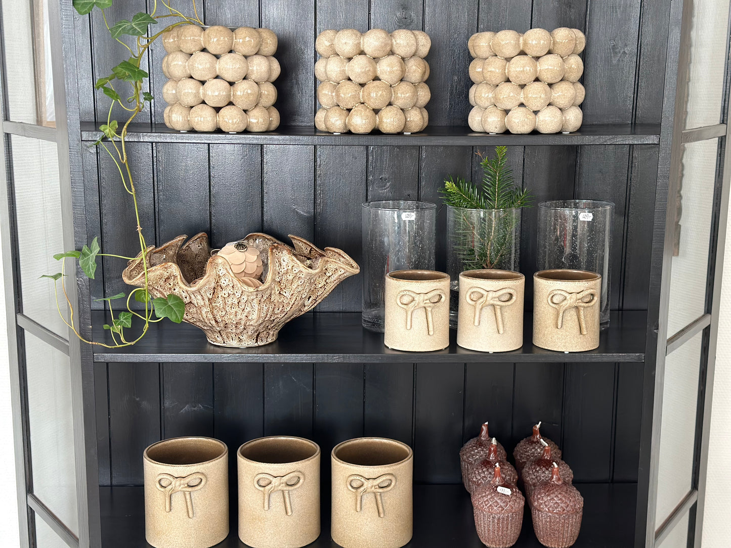 DBKD, Bow Pot Large - Beige