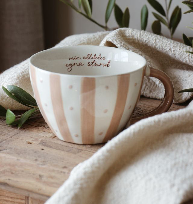 Majas Mugg ”Min alldeles egna stund” - Beige