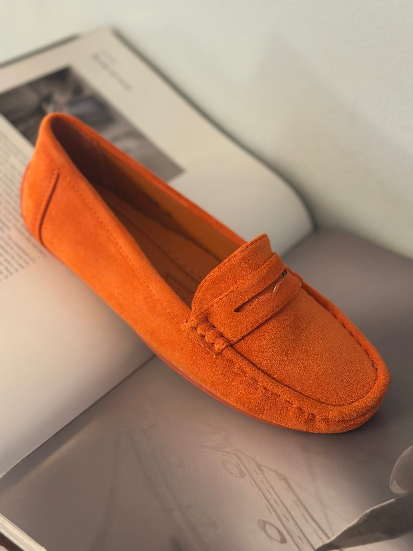 Loafers - Orange