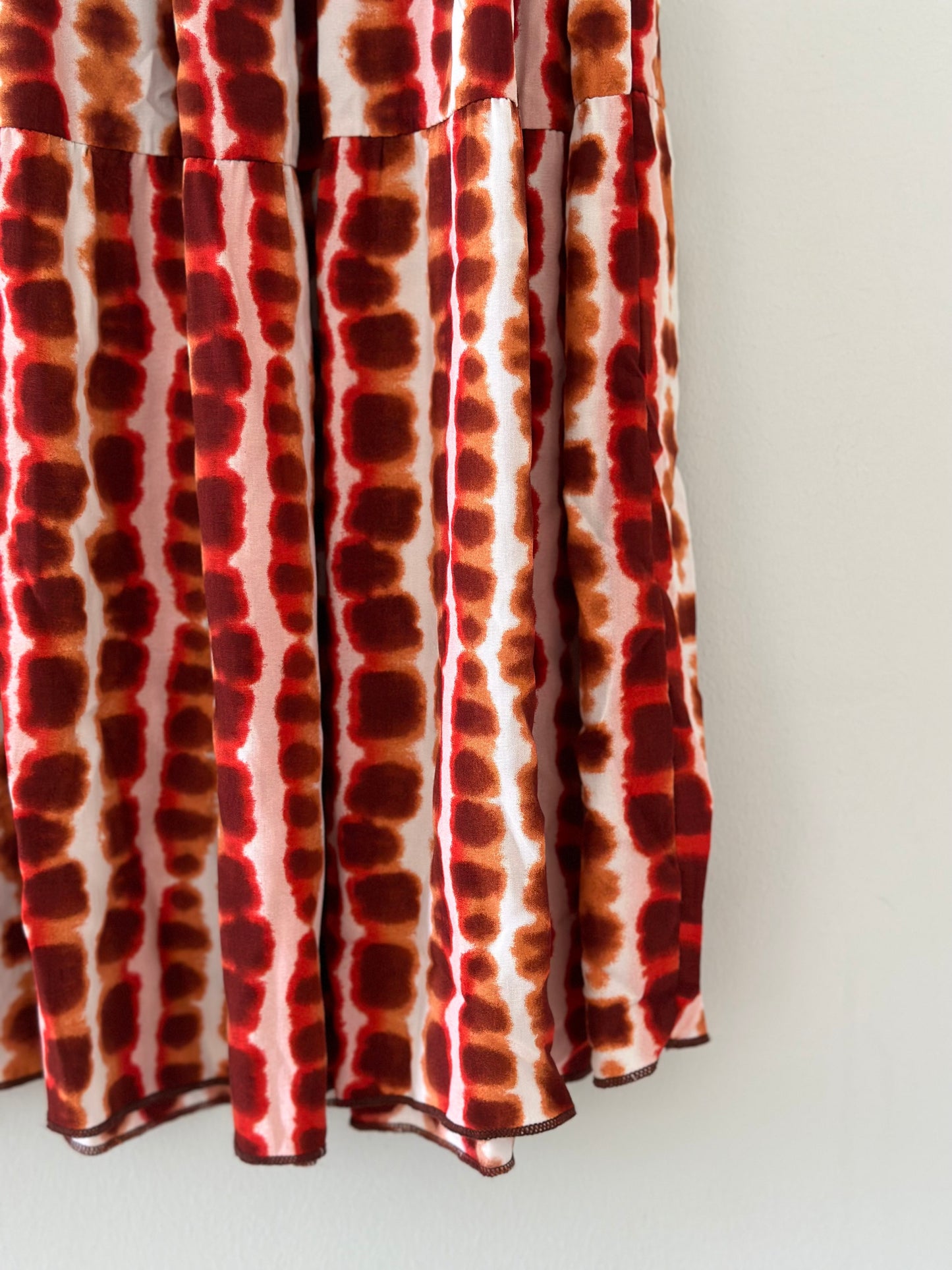 Nowomenslabel, Kjol Elly Tie Dye - Rost