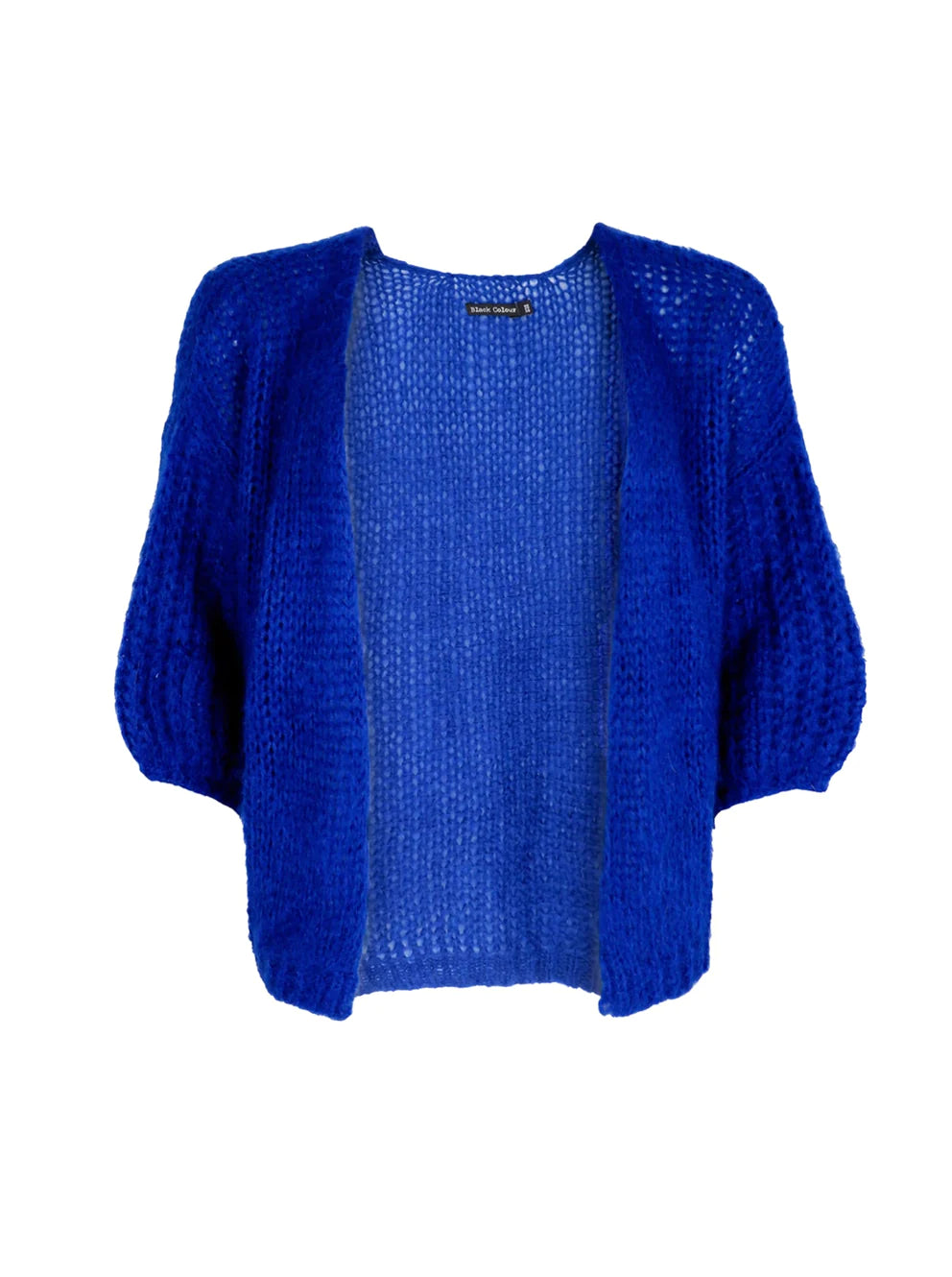 Black Colour, BCCASEY PUFF SLEEVE CARDIGAN - BLUE