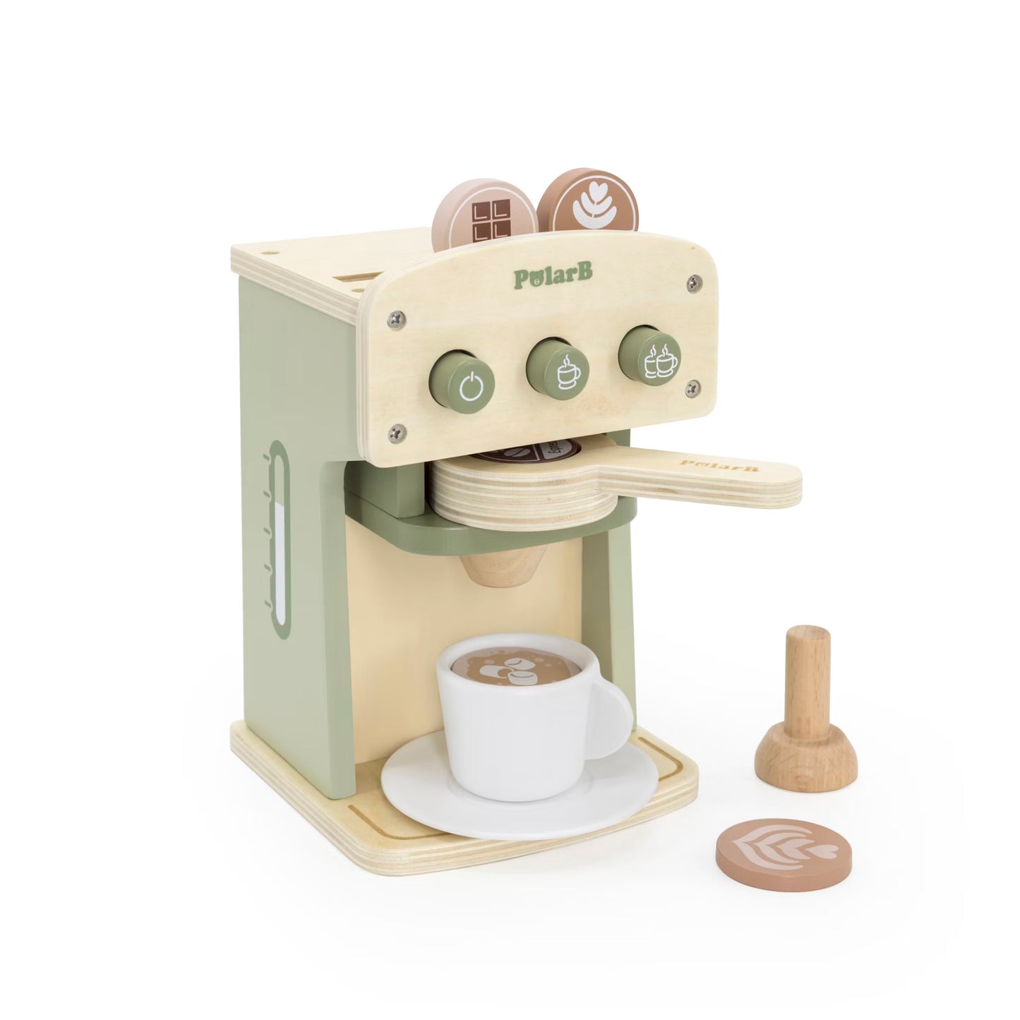 Leklyckan, Lyxig Kaffekokare i trä