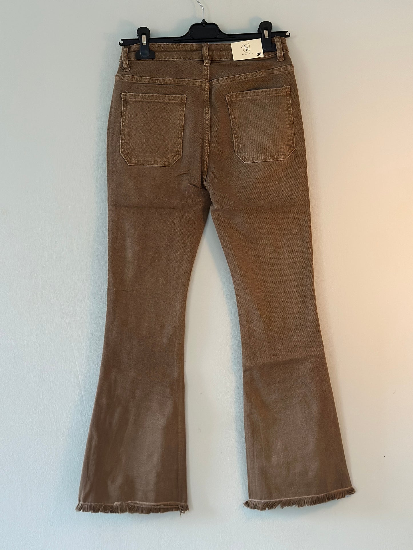 Jeans ”Flare” - Ljusbruna