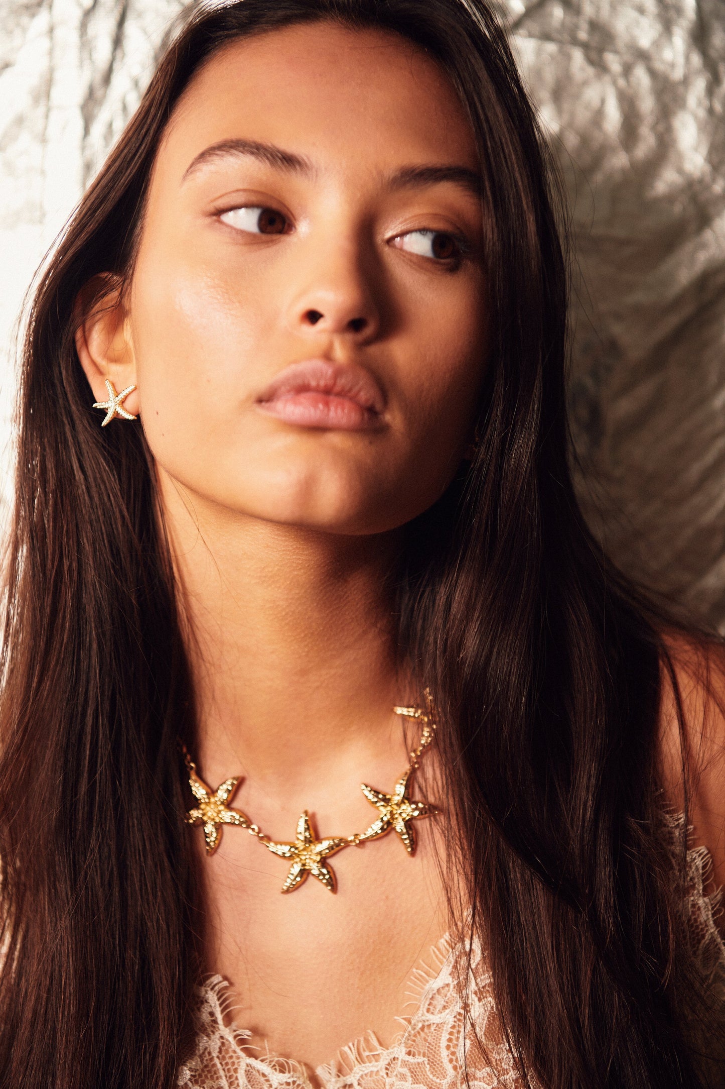 Bow19, STARFISH NECKLACE - GOLD