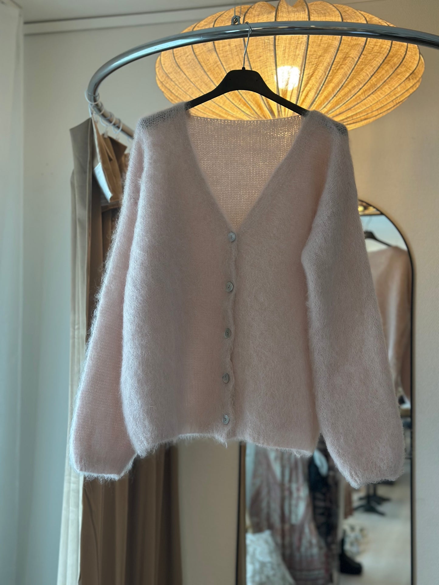Mohair kofta - Beige