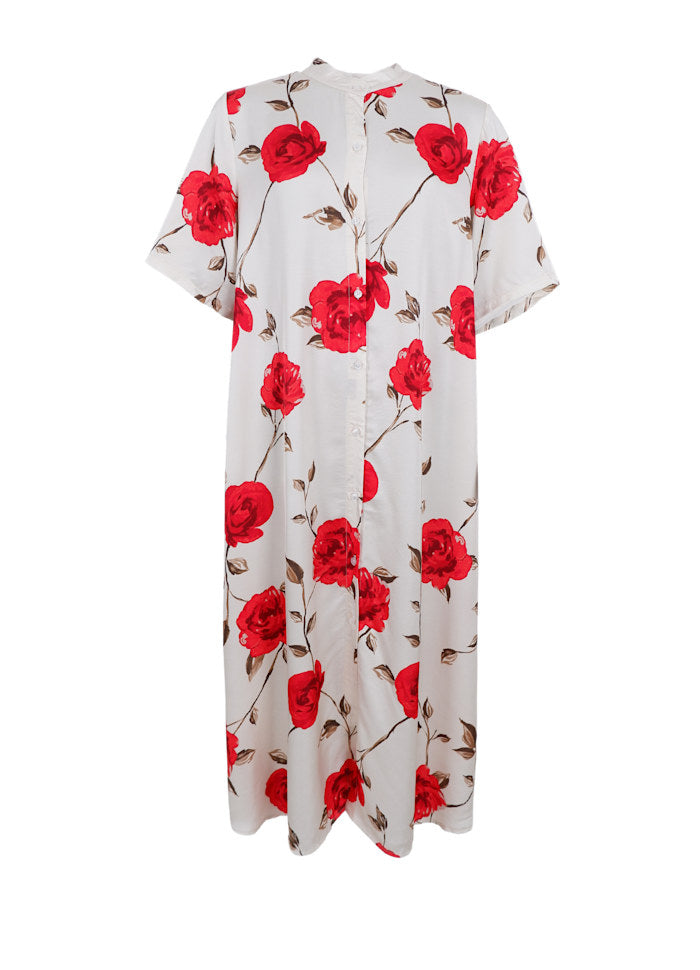 Black Colour, BCTILLY ROSE dress - Red