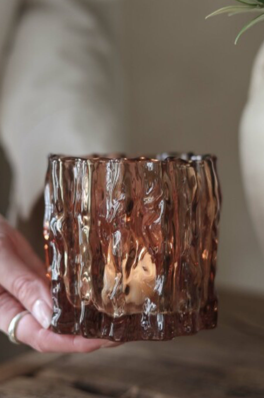 Majas Lykta Classico 11x12 cm chestnut