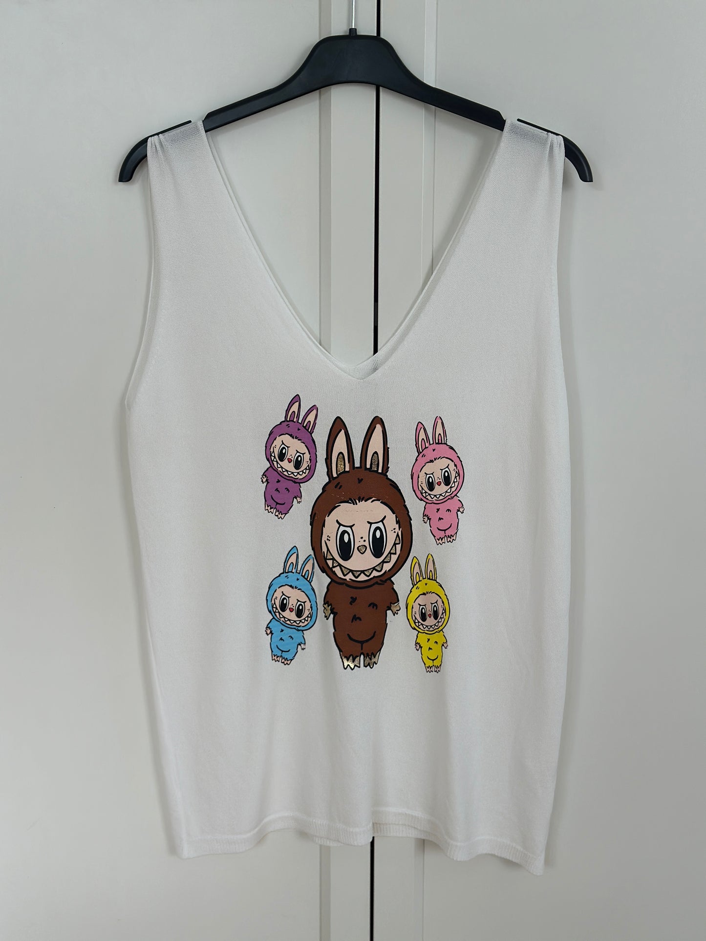 Linne ”Labubu” - Vitt