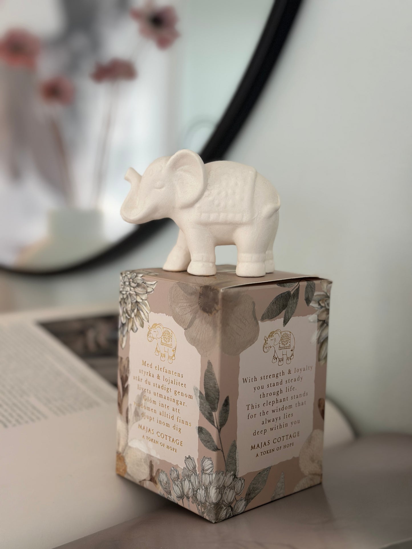 Majas Cottage TOKEN LYCKOFIGUR - Elefant