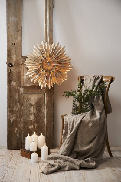 Julstjärnor - Beige/Brun/Rosa
