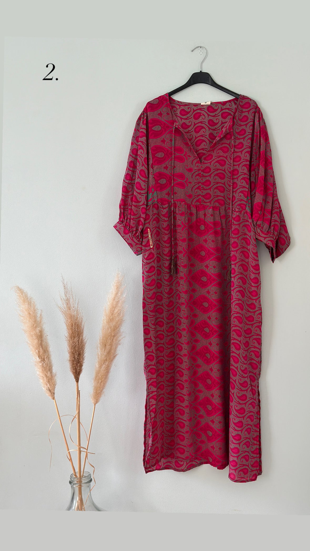 Malkaa, Klänningar gjorda på gamla saris från Indien - Olika färger/mönster