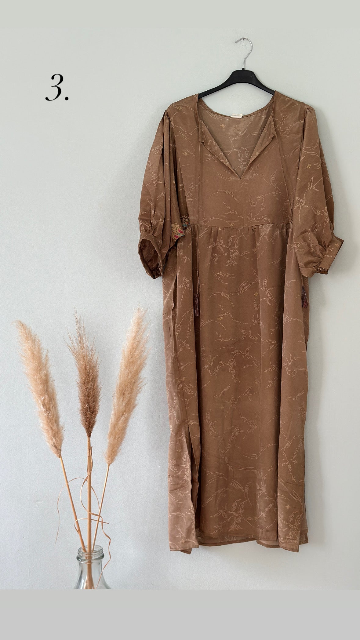 Malkaa, Klänningar gjorda på gamla saris från Indien - Olika färger/mönster