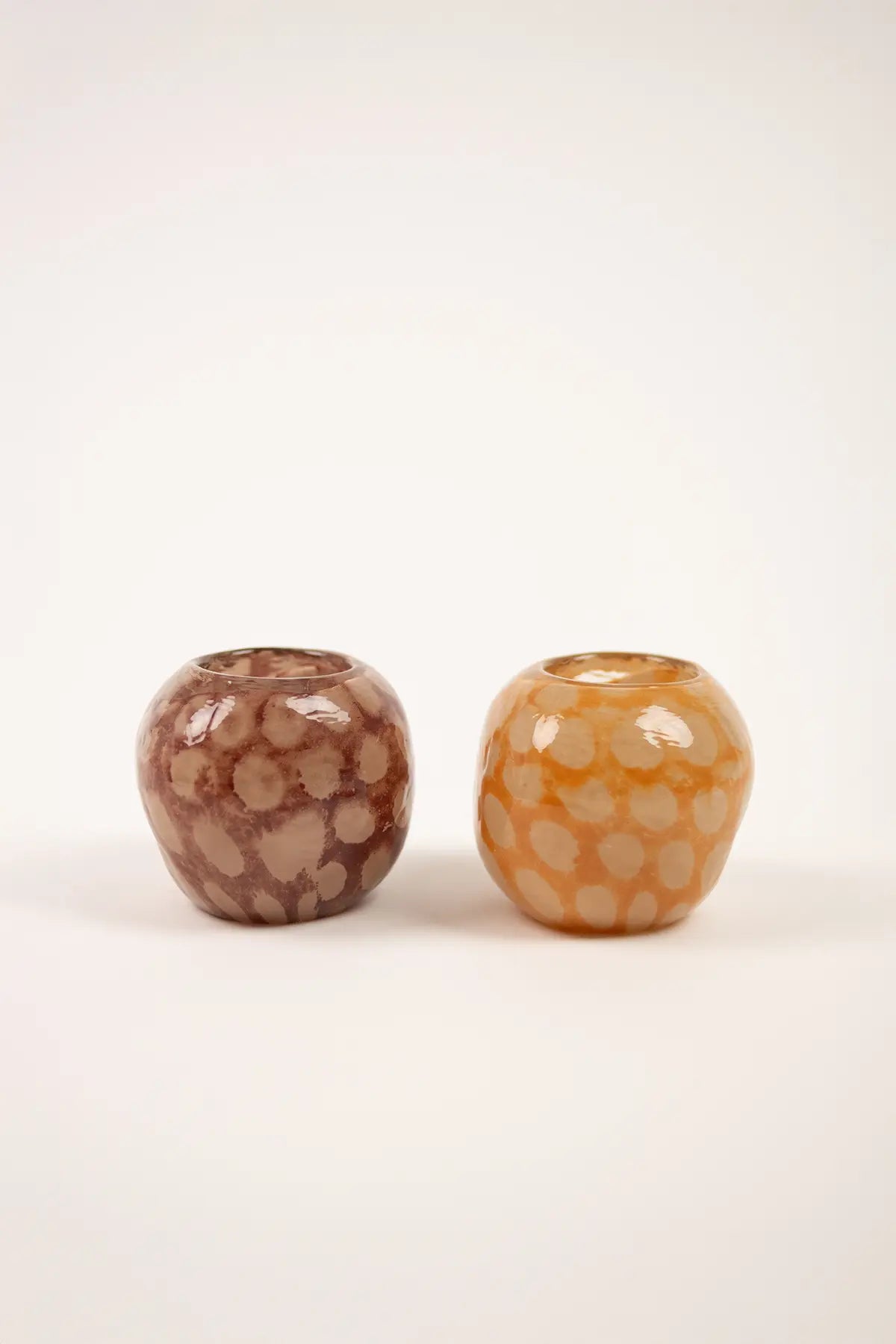 Olsson & Jensen, Ljuslykta ”Maurice” - Plommon/Orange