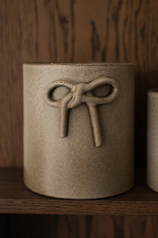 DBKD, Bow Pot Large - Beige