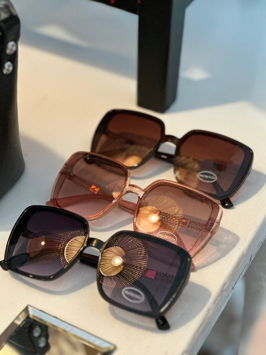 Solglasögon - Blå/Svarta/Bruna