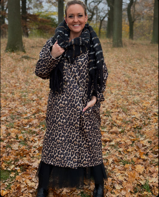 Black Colour, BCCLEO COAT - Leopard