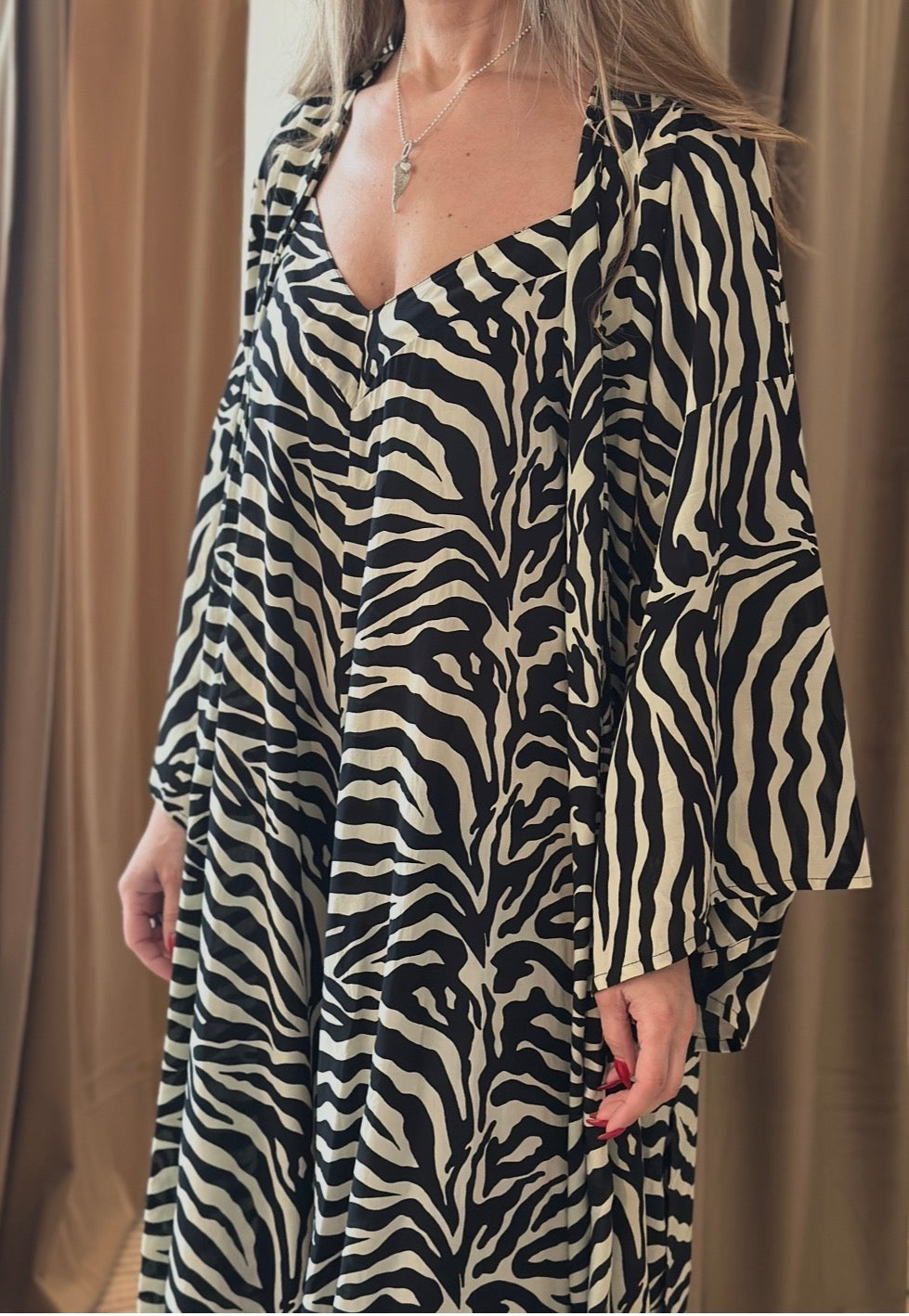 Coconut Milk, Jumpsuit Mikonoz - Cream/Black