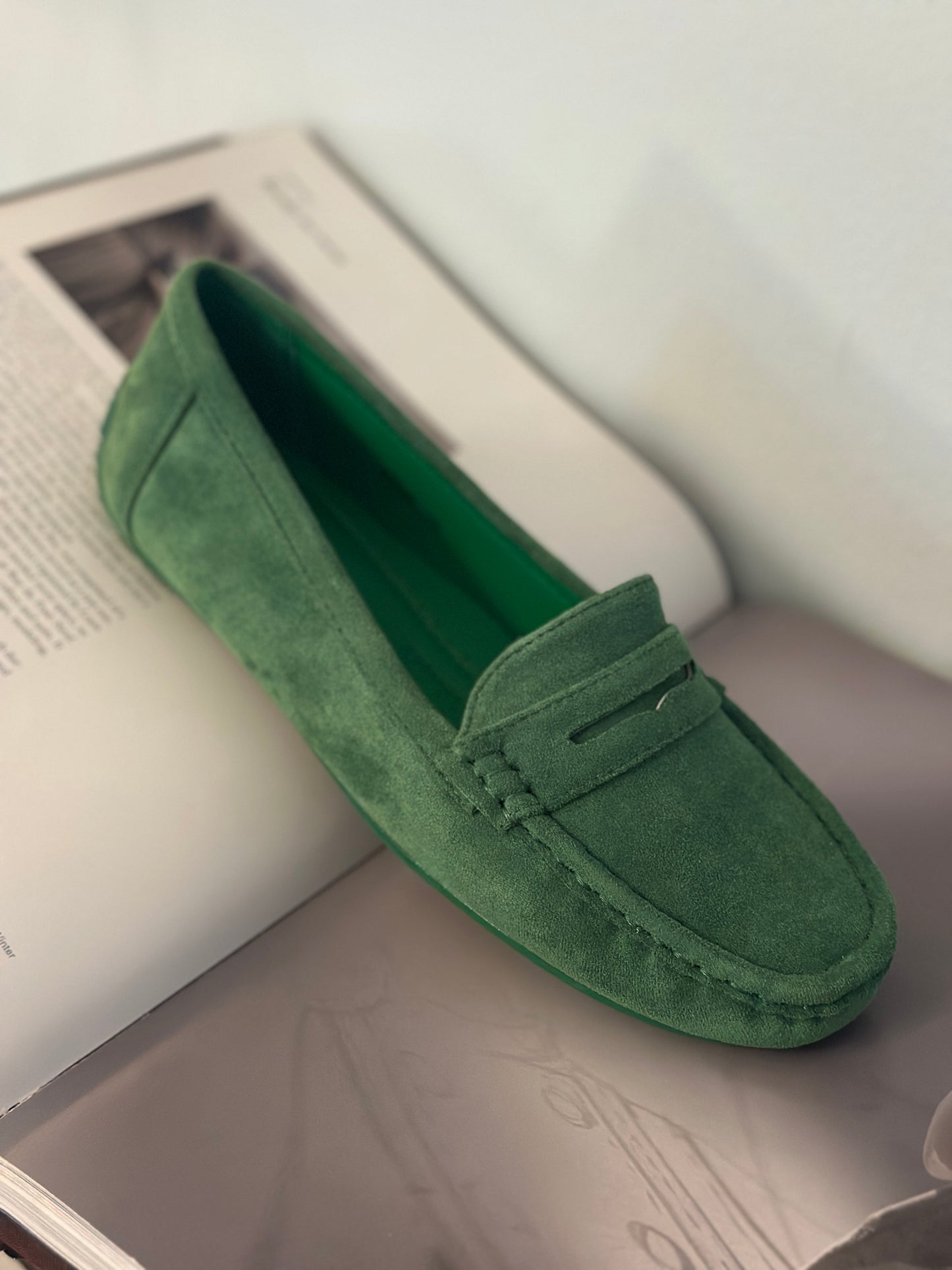 Loafers- Gröna