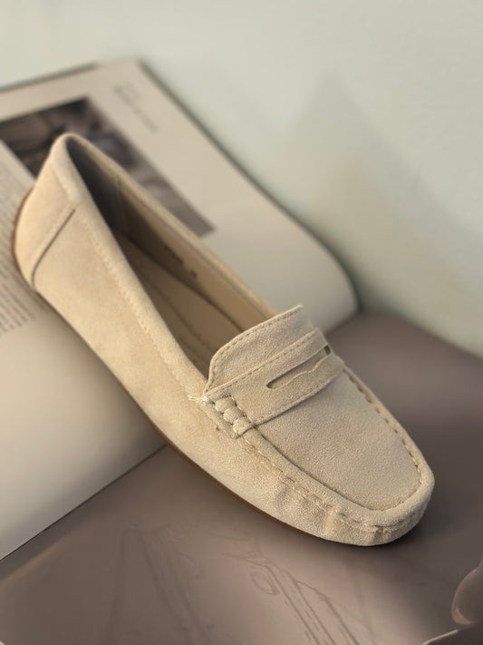 Loafers - Beige