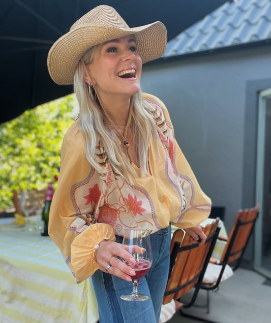 Black Colour, BCMAGNOLIA blouse - Butter Yellow