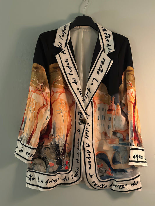 Kavaj ”France” - Svart