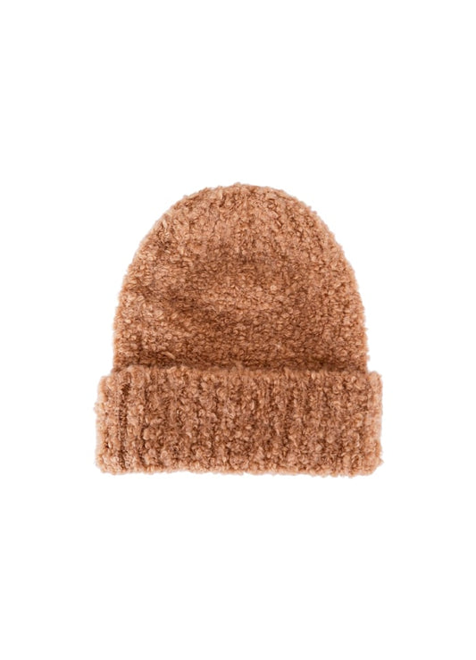 Black Colour, BCTERRY knitted hat - Frappe