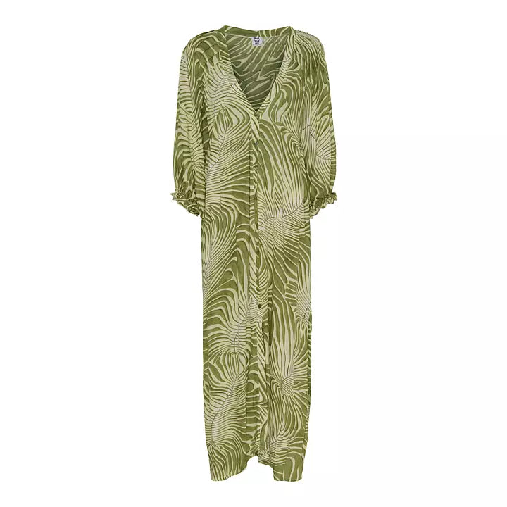 Stajl Agenturer, Dress Sussi- Green Leaf