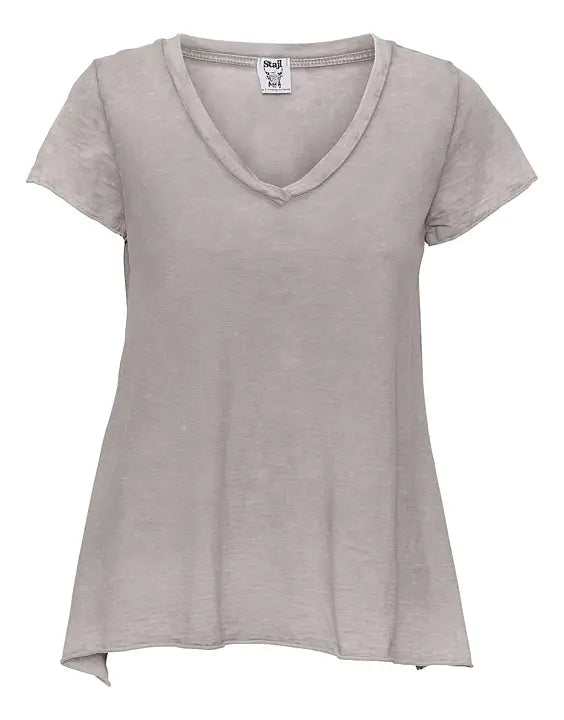 Stajl Agenturer, T-shirt - Svart/Vit/Kaki/Taupe