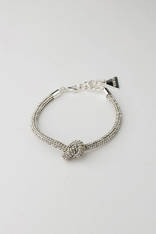 Bow 19, CARRIE BRACELET THIN - SILVER