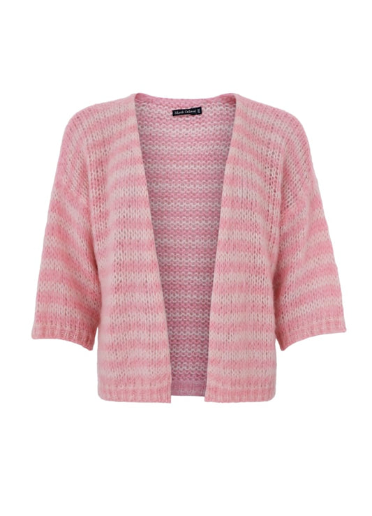 Black Colour, BCCASEY striped cardigan - Rose