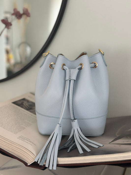 Väska ”Bucket Bag” - Ljusblå