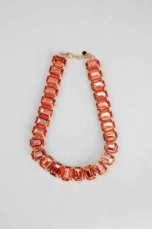 Bow19, LIZ NECKLACE - CORAL