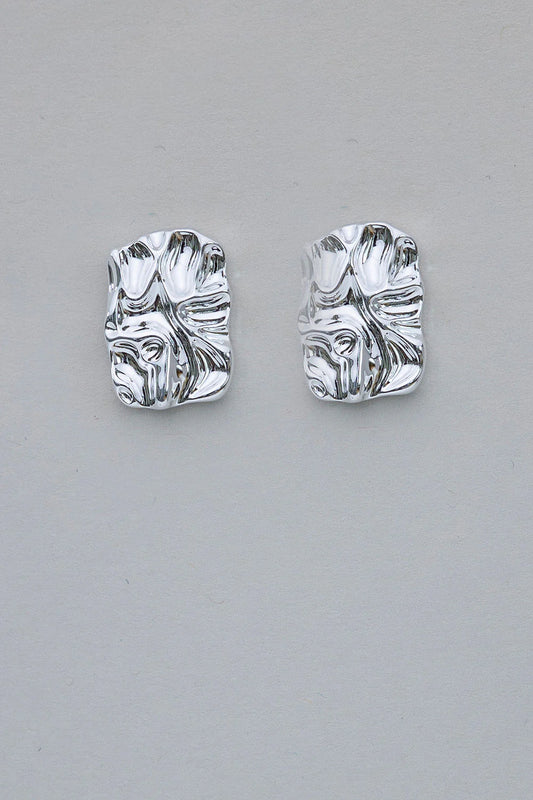 Bow19, EM EARRINGS - SILVER S