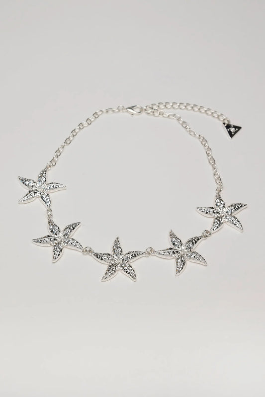 Bow19, STARFISH NECKLACE - SILVER