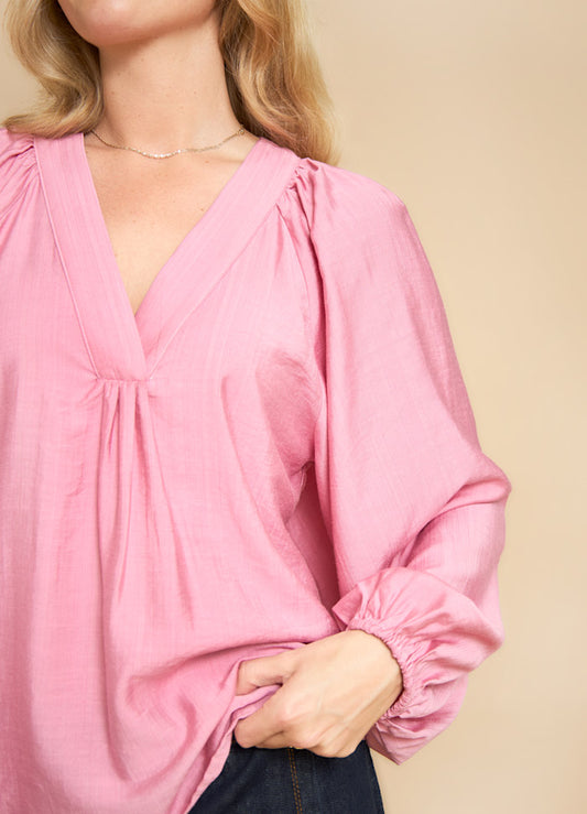 Black Colour, BCLUISA raglan blouse - Soft Pink