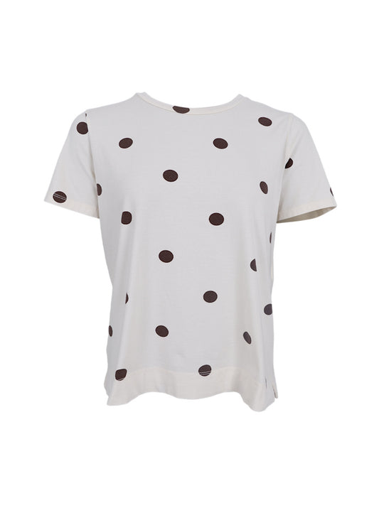 Black Colour, BCZELDA s/s t-shirt - Coffee Dot