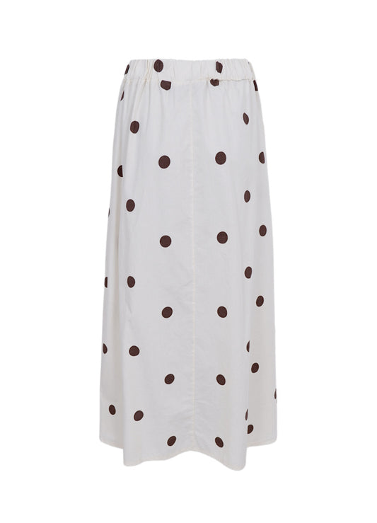 Black Colour, BCABBIE Skirt - Coffee dot