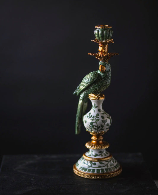 Ljusstake papegoja - Grön