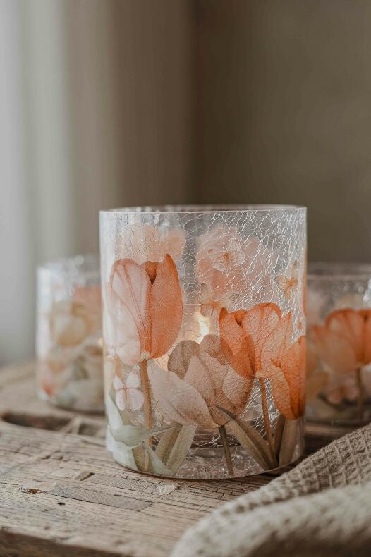 Majas Cottage, Majas Lykta Tulips 10x12 cm