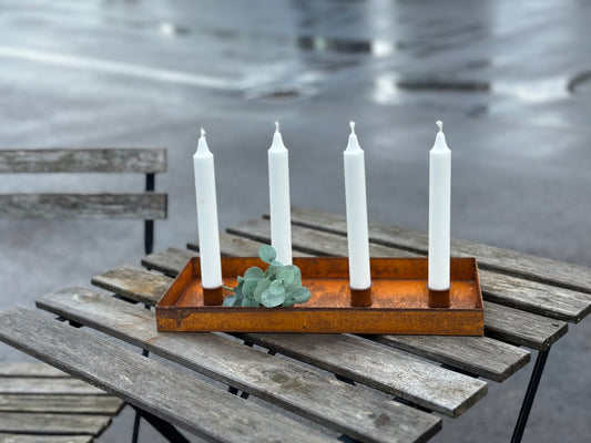 Adventsljusstake - Rost