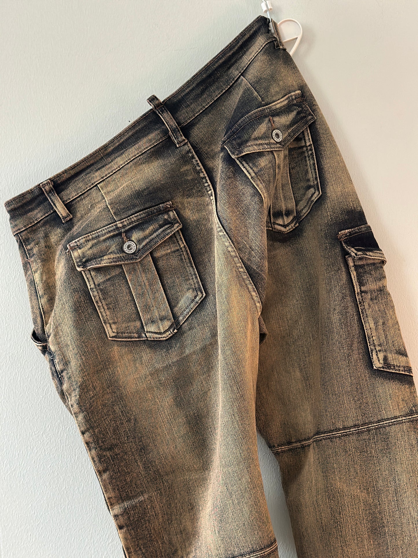 Baggy jeans ”Cargo” -Bronze