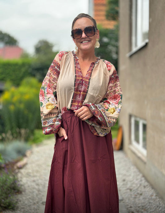 Black Colour, BCDAHLIA BLOUSE - Creme