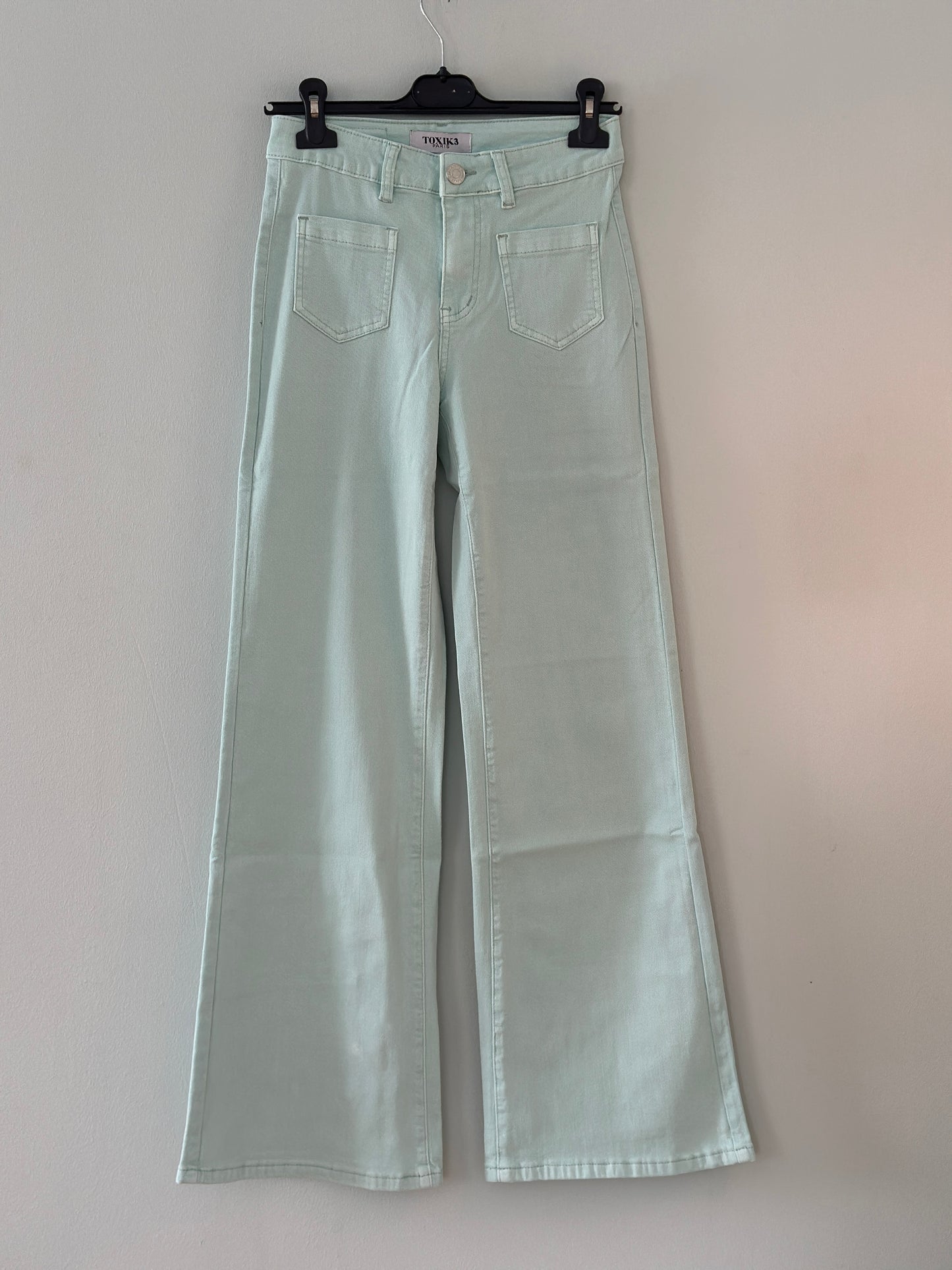 Toxik,  Jeans i härliga vårfärger - Korall/Orange/Turkos/Ljusrosa