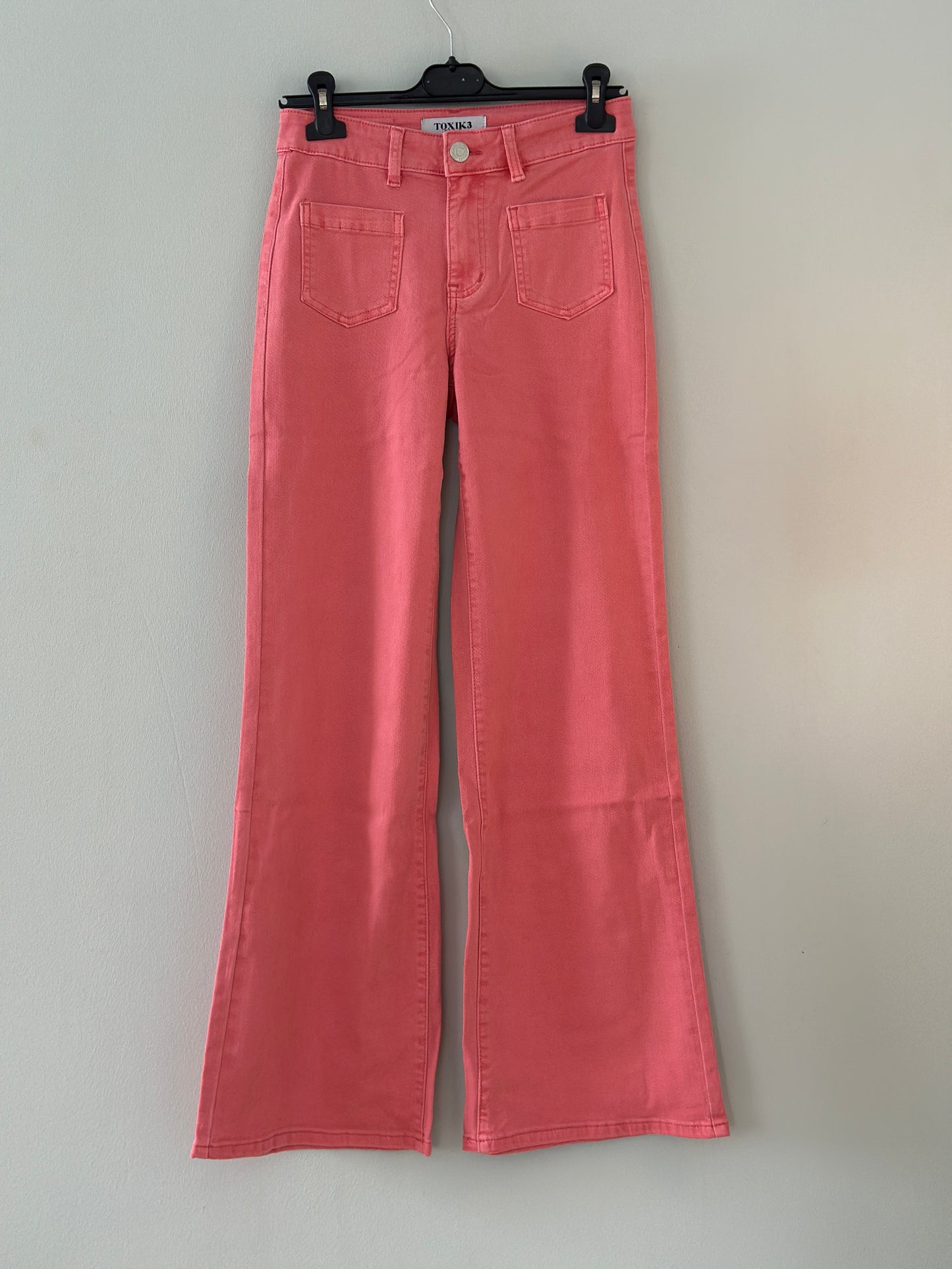Toxik,  Jeans i härliga vårfärger - Korall/Orange/Turkos/Ljusrosa