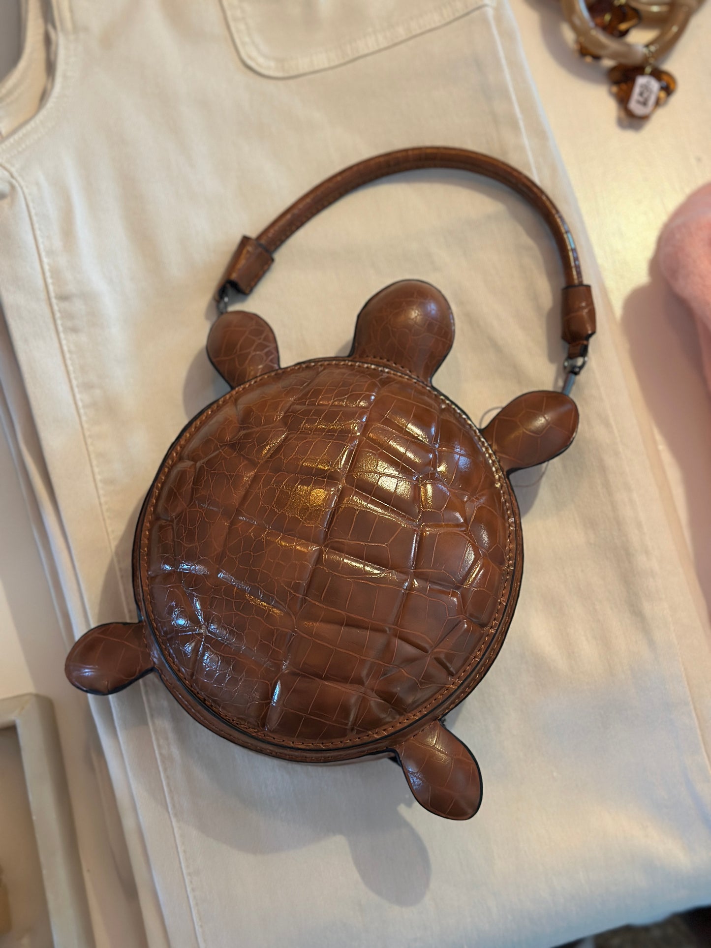 Väska ”sköldpadda” - Brun/Svart