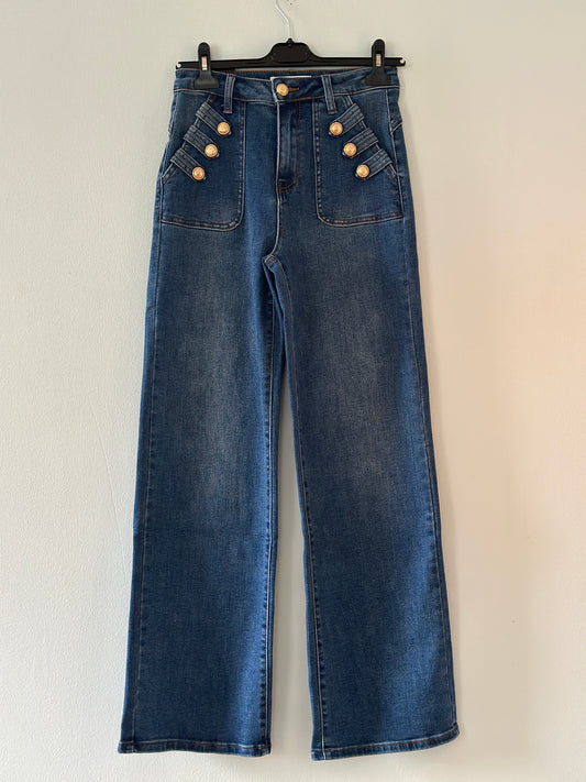 Jeans med Push Up - Ljus Denim