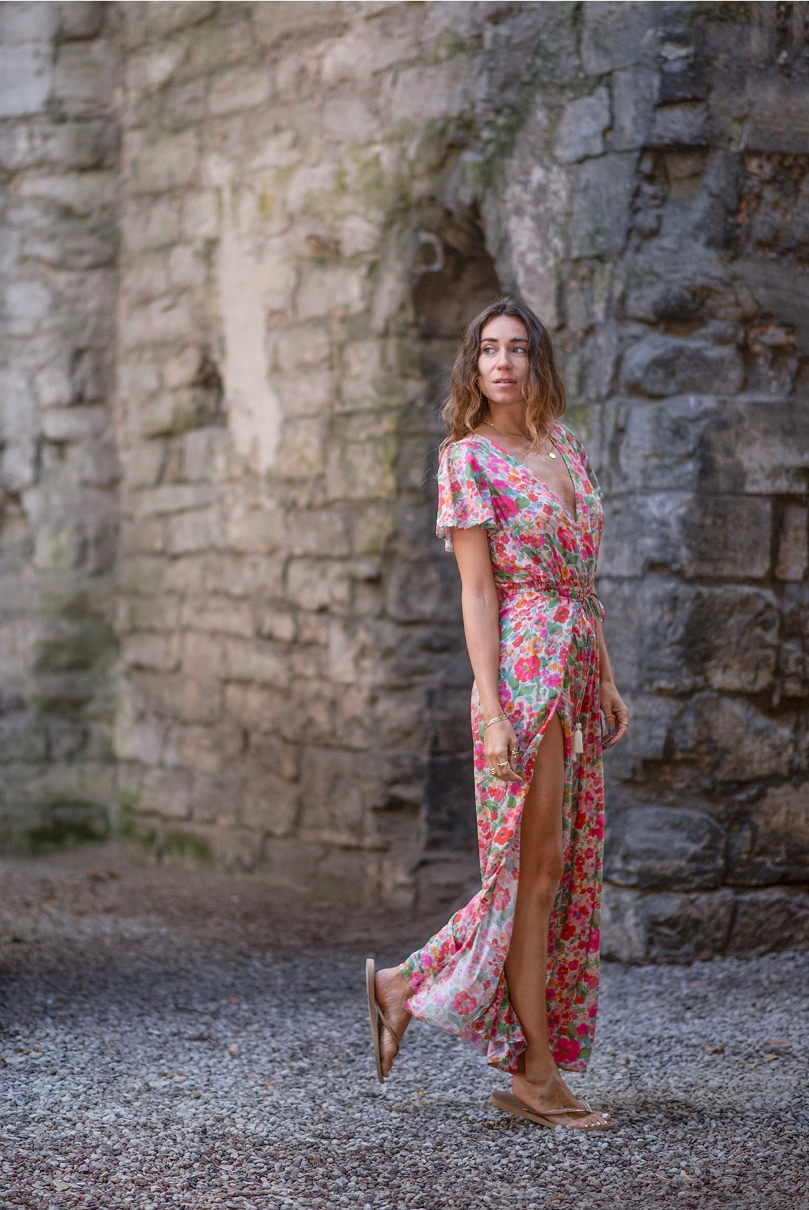 Coconut Milk, Molly Jumpsuit - Red/Pink/Green