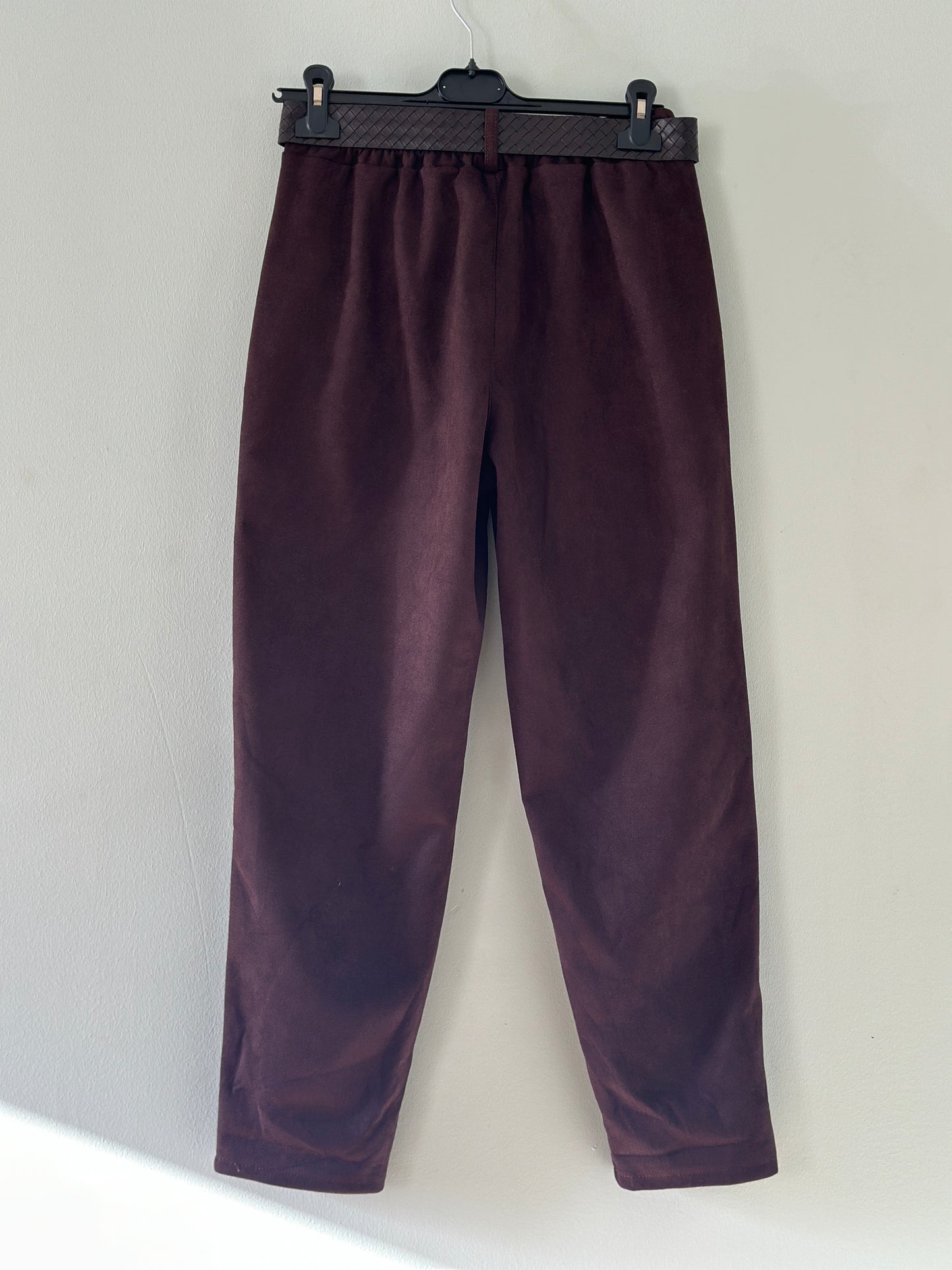 Byxa med guldknappar och resår i midjan - Svart/Brun/Kaki/Camel/Burgundy