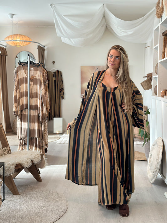 Coconut Milk, Kimono Mora - Stripe