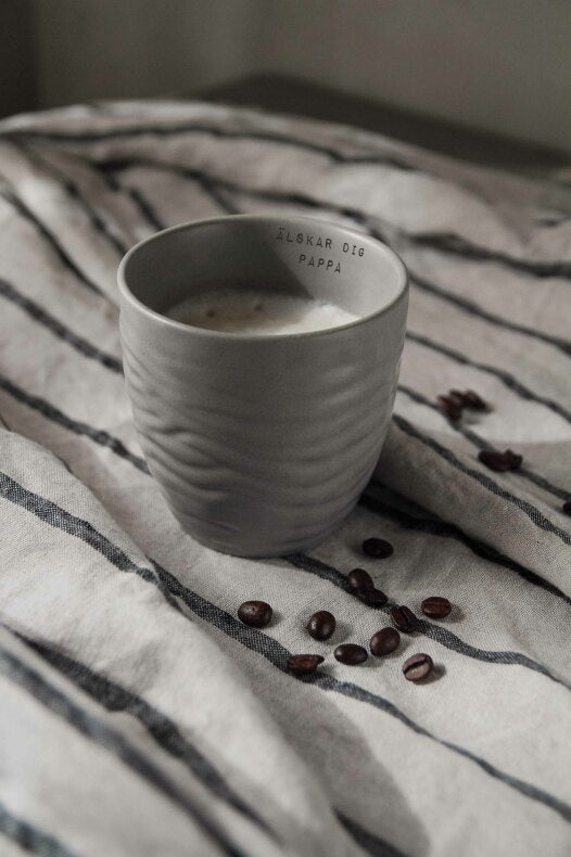 Majas Cottage, Pappa Mugg, Älskar dig Pappa -Grå